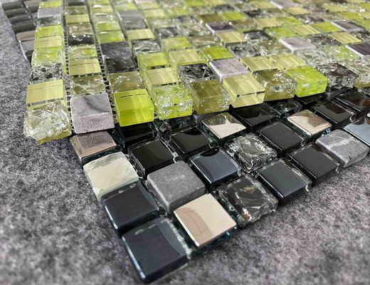 Thép mạ kẽm SGS Gạch trang trí Mosaic Mặt bàn Nền Tường tắm 1.36kgs