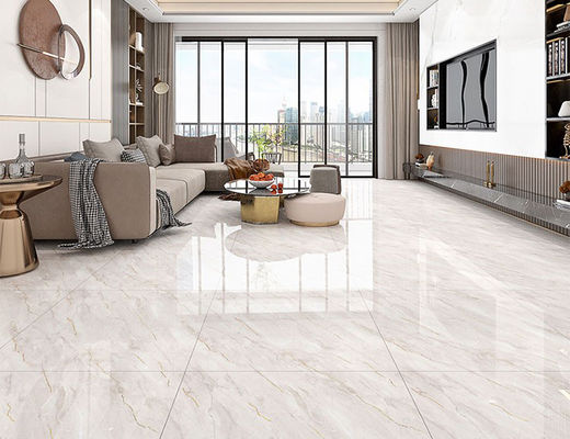 36X36 '3 cái / Ctn Gạch đá cẩm thạch chống trượt Toàn thân Golden Line House Decor 11mm