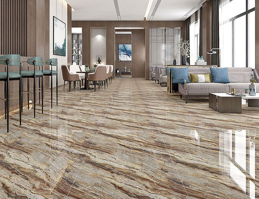 Ngói tráng men tráng men đường vàng, 800x800mm 0,5 Tỷ lệ nhỏ Ngói tráng men bằng đá cẩm thạch