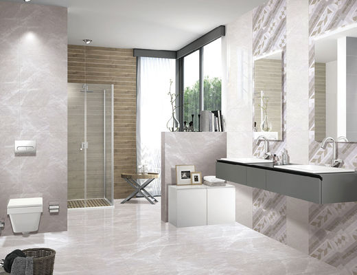 300x600mm Glossy Ceramic phòng tắm tường gạch phong cách hiện đại