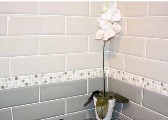 Xây dựng dự án 100x300mm Gạch ốp tường cho tàu điện ngầm Không trượt