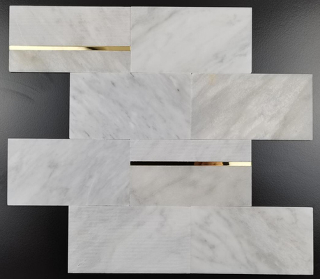 Ngói khảm đá tự nhiên kim loại 300x300x4mm Màu pha trộn