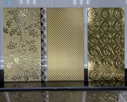 Gạch lát sàn màu vàng 600x1200mm Phòng tắm Gạch ốp tường Pocelain