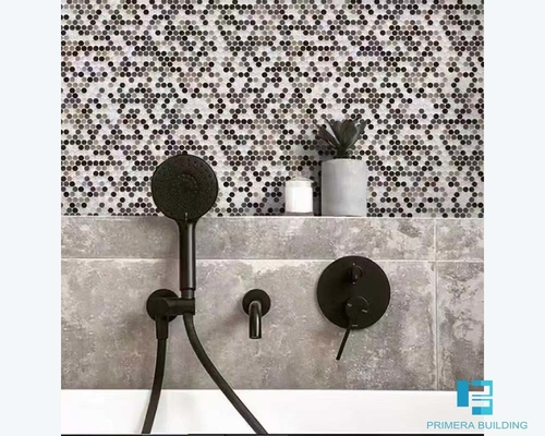 Nút có hình dạng trang trí tường gạch sứ màu hỗn hợp Độ dày 6mm